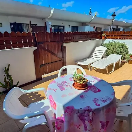 Sweet Flat With Private Patio Dunasol Lägenhet Corralejo