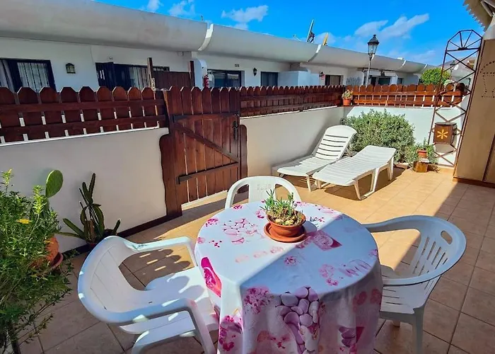 Sweet Flat With Private Patio Dunasol Appartement